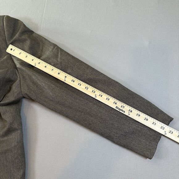 Tommy Hilfiger Men's Tweed Sport Coat Blazer Houndstooth Brown 50R - Picture 6 of 6